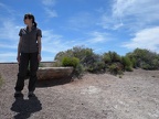 Christy at Petrified Forest National Park