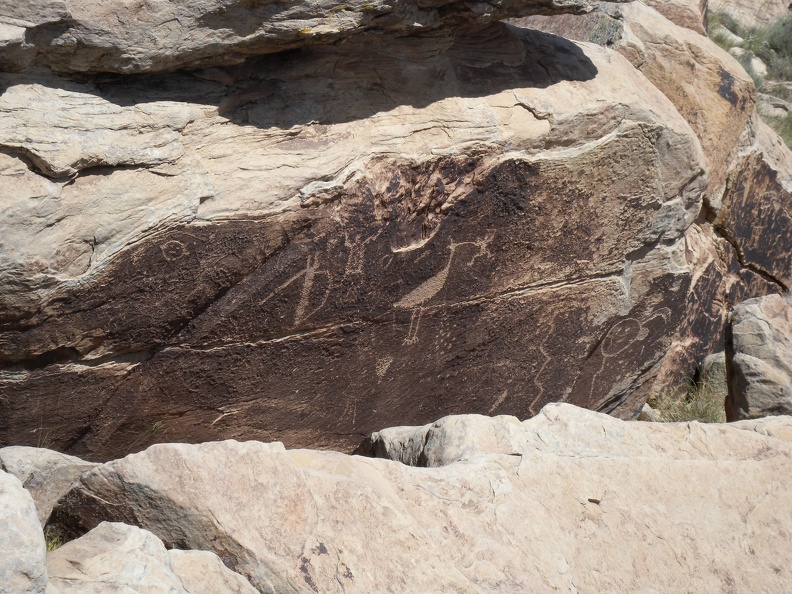I remain unsure but delighted to speculate on why American Indians decided to draw a picture of a giant bird eating a baby. flickr-ginsnob-17294051474.jpg
