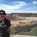 Christy at the Painted Desert