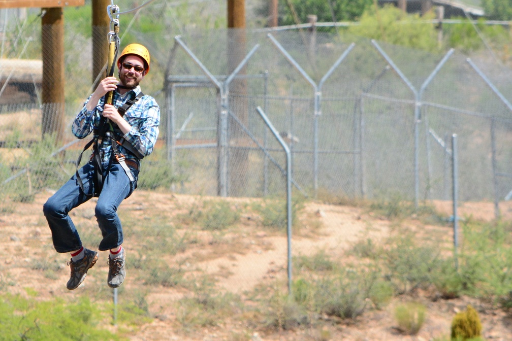 Zip-Lining over Tigers