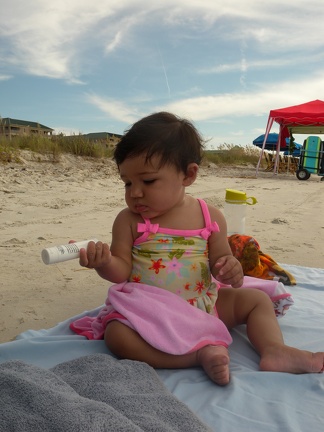 On the Beach in Hilton Head