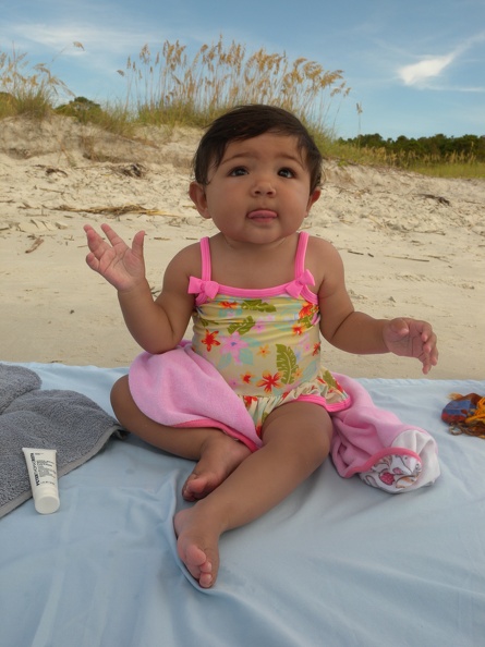 On the Beach in Hilton Head