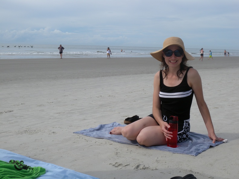 On the Beach in Hilton Head