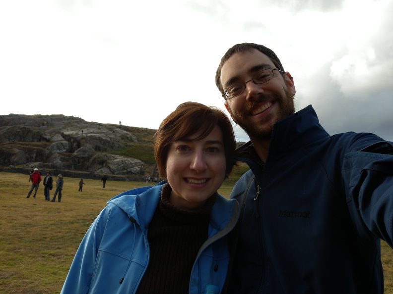 We're at Sacsayhuaman!