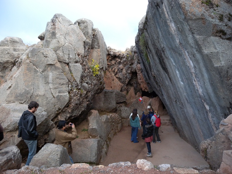 Qenqo is a small, maze-like shrine a few minutes up the hill from Saqsayhuaman. flickr-ginsnob-4645448498.jpg
