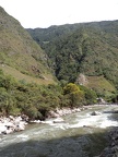 Mountains and the Ollantaytambo River