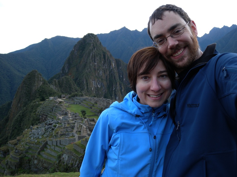 We're at Machu Picchu!