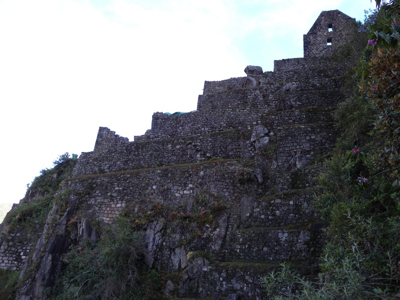 Storehouse atop Huayna Picchu