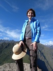 Christy at Waynapicchu Summit