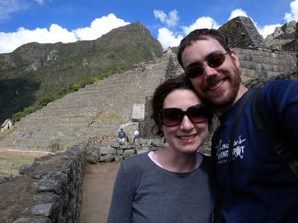 We're at Machu Picchu!