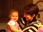 Lilly with Aunt Christy