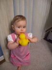 Lilly with Duck