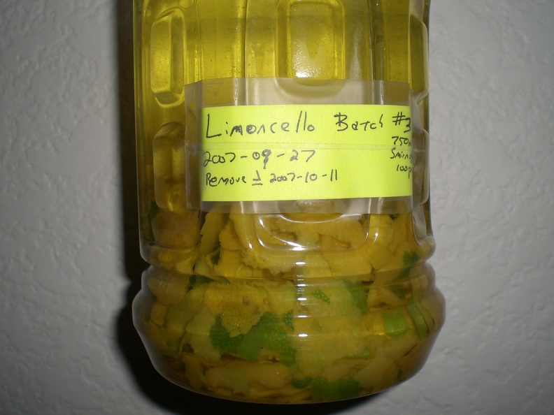 Limoncello Batch #3