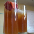 Pimm's Cup with Strawberries