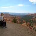 Christy Overlooks Bryce Canyon