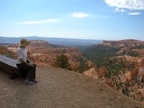 Christy Overlooks Bryce Canyon