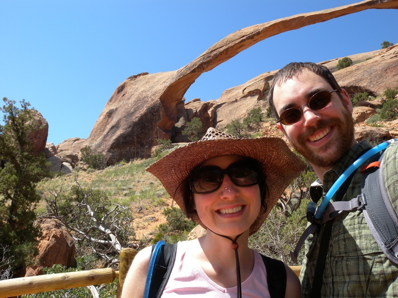 We're at Landscape Arch!