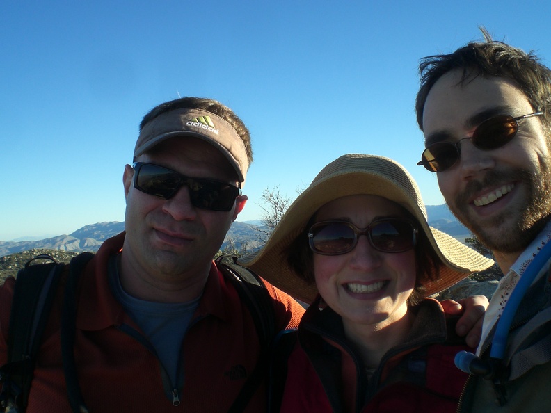 It's not the official summit but the sun was setting so we just made for a tallish one and clambered up. Much fun! flickr-ginsnob-3187611189.jpg