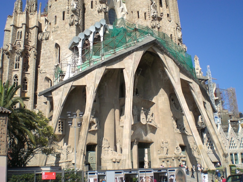 Base of Sagrada Familia