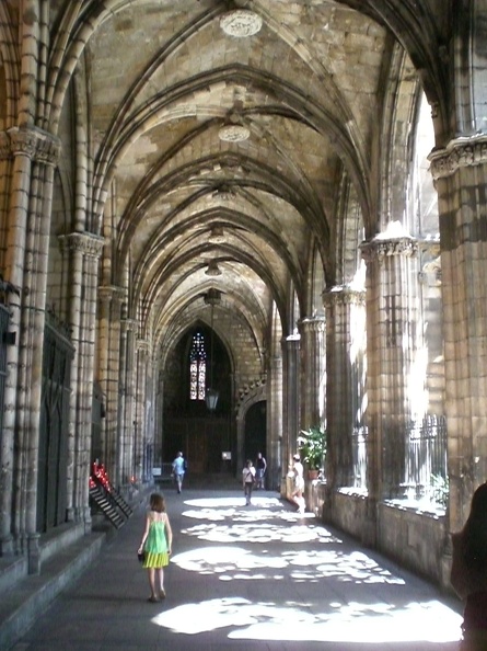 Child in the cathedral