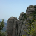 Cross across from Montserrat