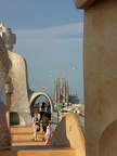 La Sagrada Familia from La Pedrera