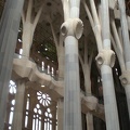 Looking up in Sagrada Familia