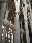 Looking up in Sagrada Familia