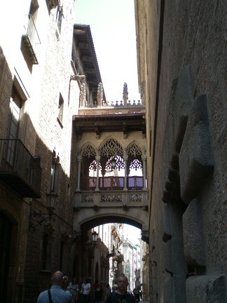 Alley outside La Seu