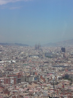Sagrada Familia from Cable Car