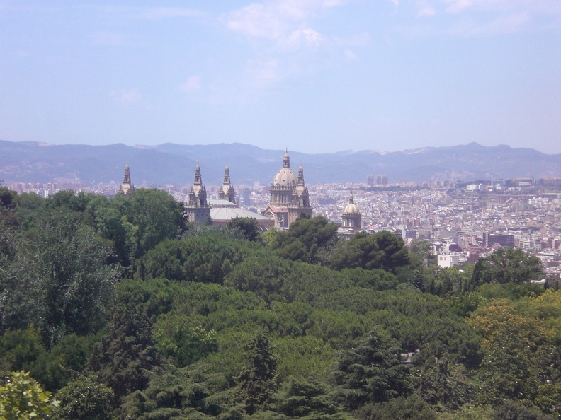 Museum of Catalunyan art from above