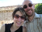 Christy and Chris at a Castle