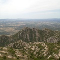 View from trails above Montserrat