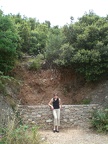 Christy at the top of our hike