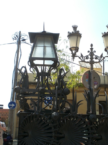 Fence and Lights