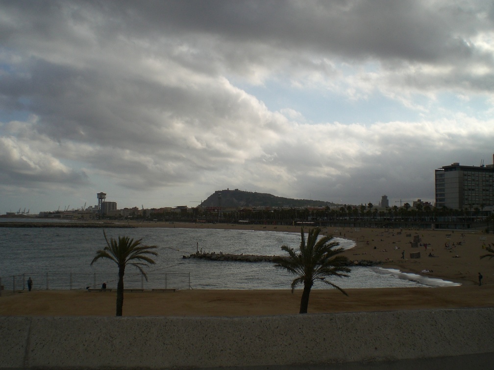 Montjuїc from the sea