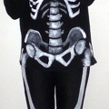 Skeleton behind the mask
