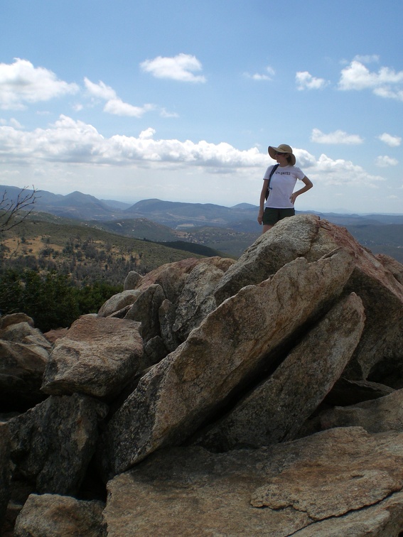 Christy Has Conquered The Mountain