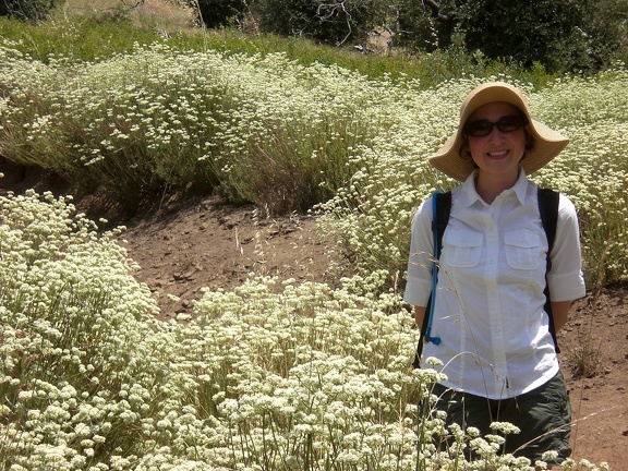 Christy in Flowers