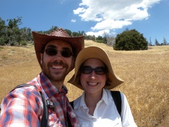 We're on the West Mesa loop trail!