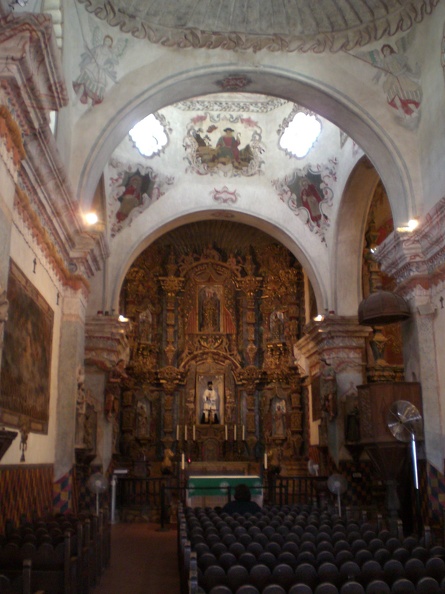 Inside the Chapel