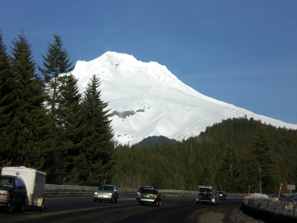 Mount Hood from the Road
