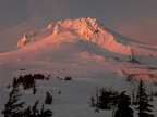 Sunset on Mount Hood