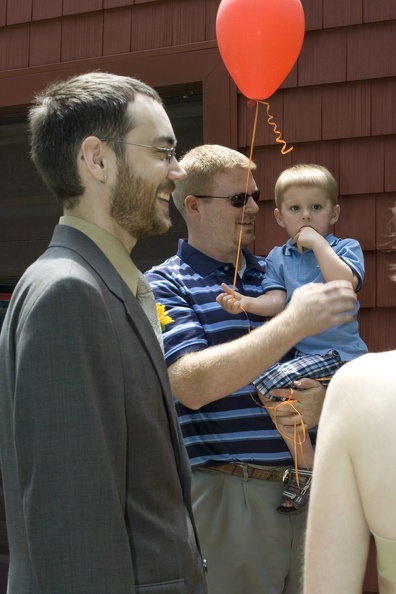 Chris, Todd, Owen and a Balloon