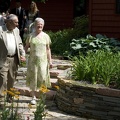 Jack and Betty leading the Procession