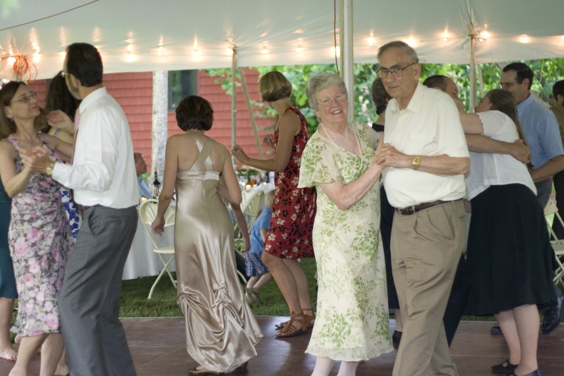 Betty and Jack dancing