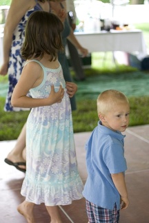 Emily and Bryson dancing