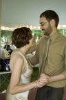 Bride and Groom Dancing