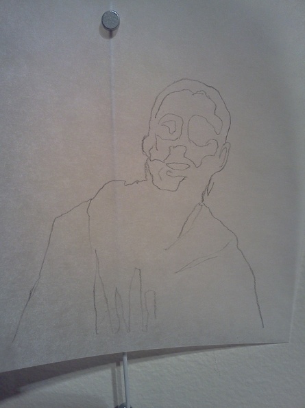A sketch of me by Christy via Stephen Takacs' "Victrola Obscura". flickr-ginsnob-6702700833.jpg