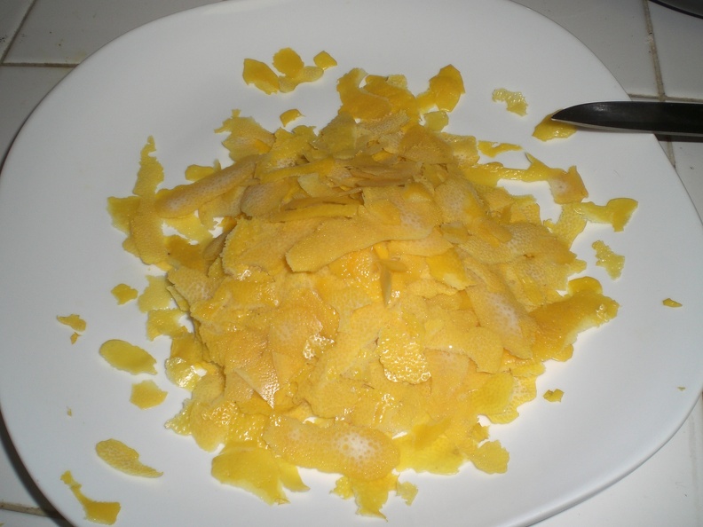 The peels from a dozen lemons. Step one of Limoncello. flickr-ginsnob-1048459468.jpg